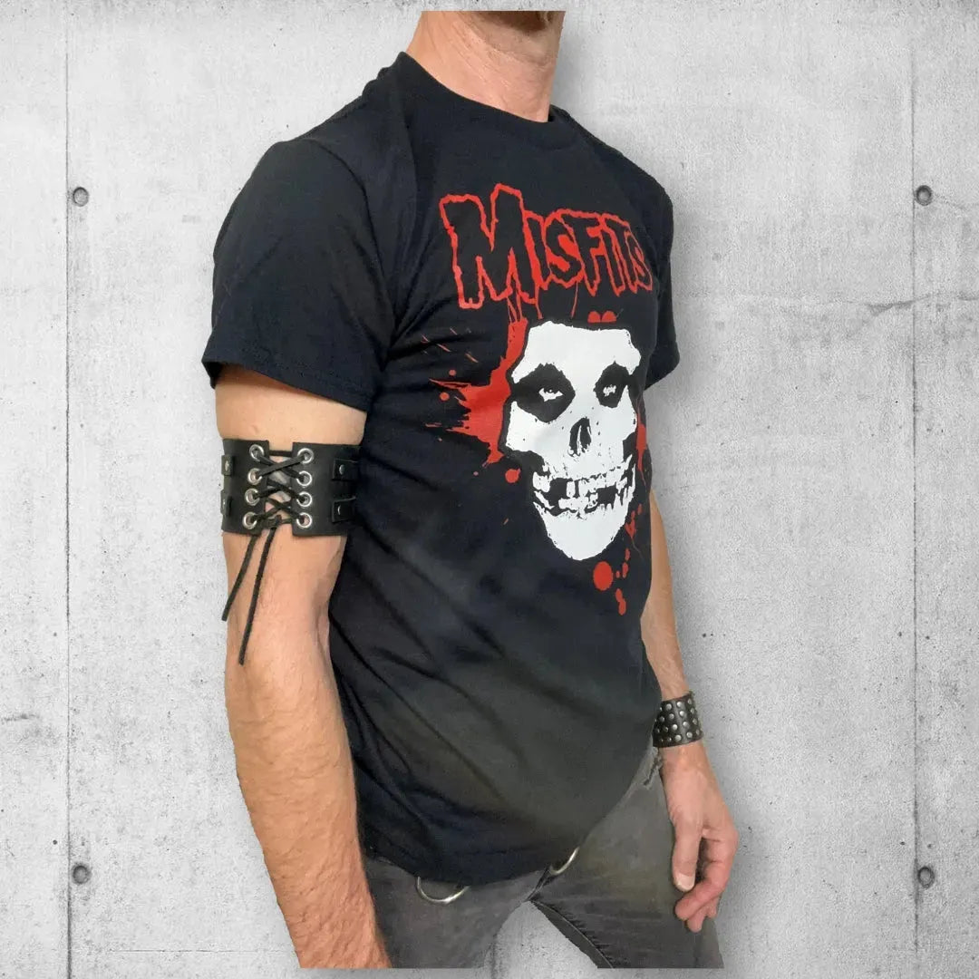 Blood Spatter Misfits Crimson Ghost Tee Shirt boomersarepunktoo.com