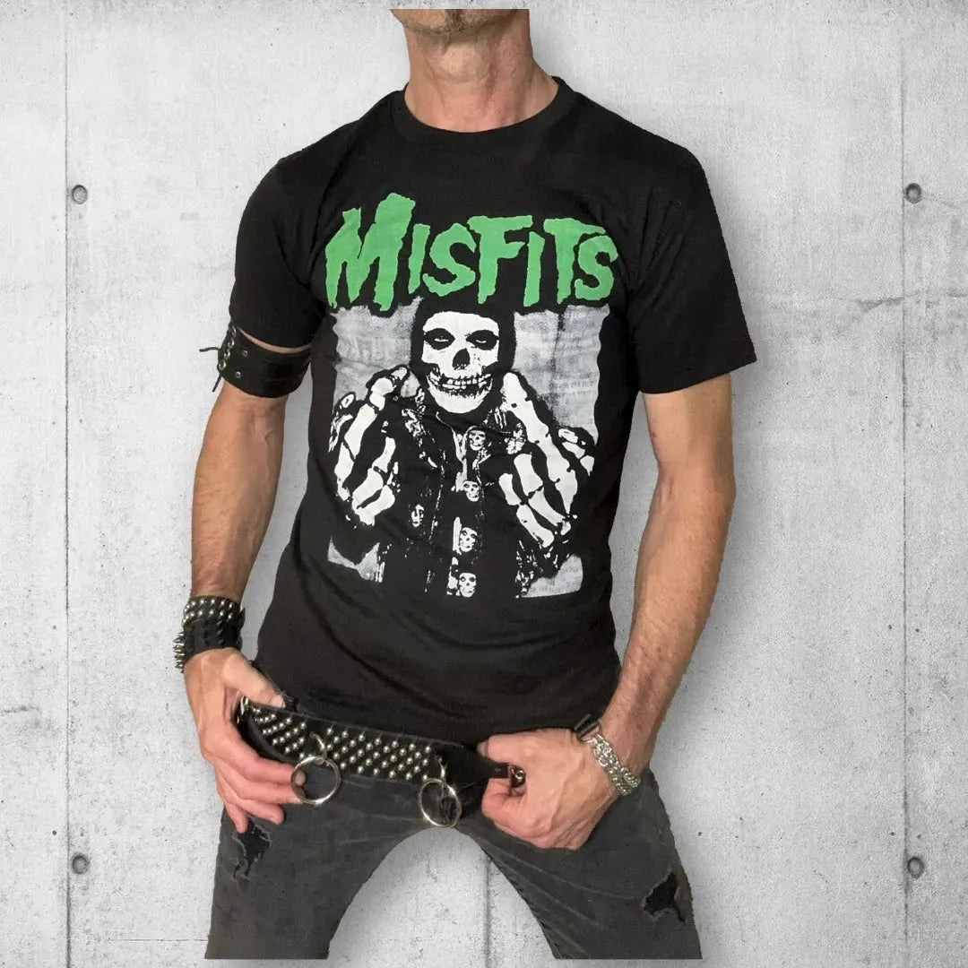 Misfits Crimson Ghost Middle Fingers T Shirt boomersarepunktoo.com