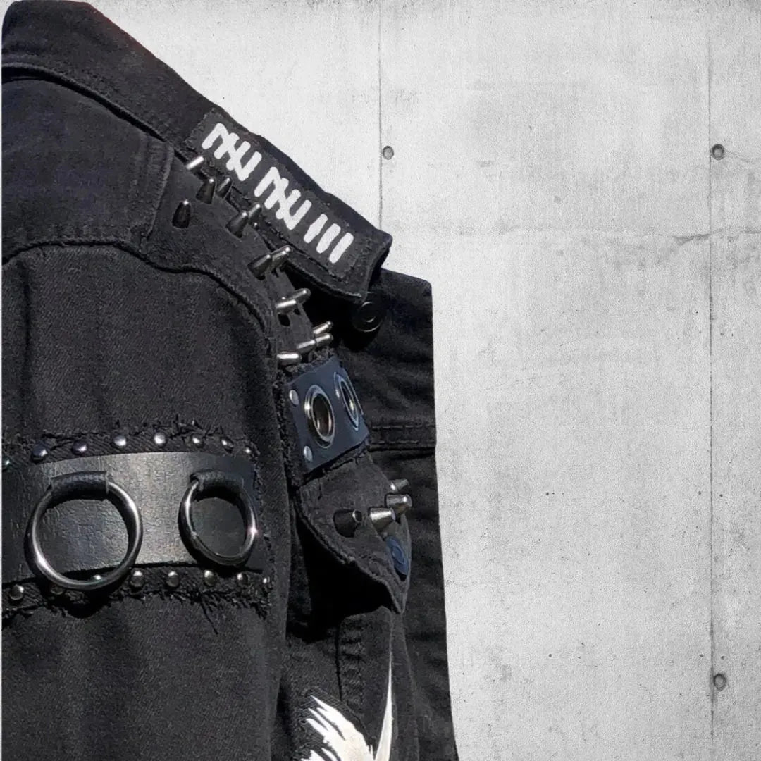 Punk Rock Heavy Metal Battle Jacket (The Forsaken) boomersarepunktoo.com