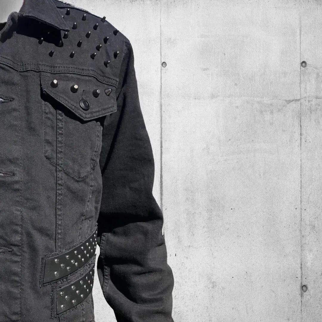 Punk Rock Heavy Metal Battle Jacket (The Forsaken) boomersarepunktoo.com