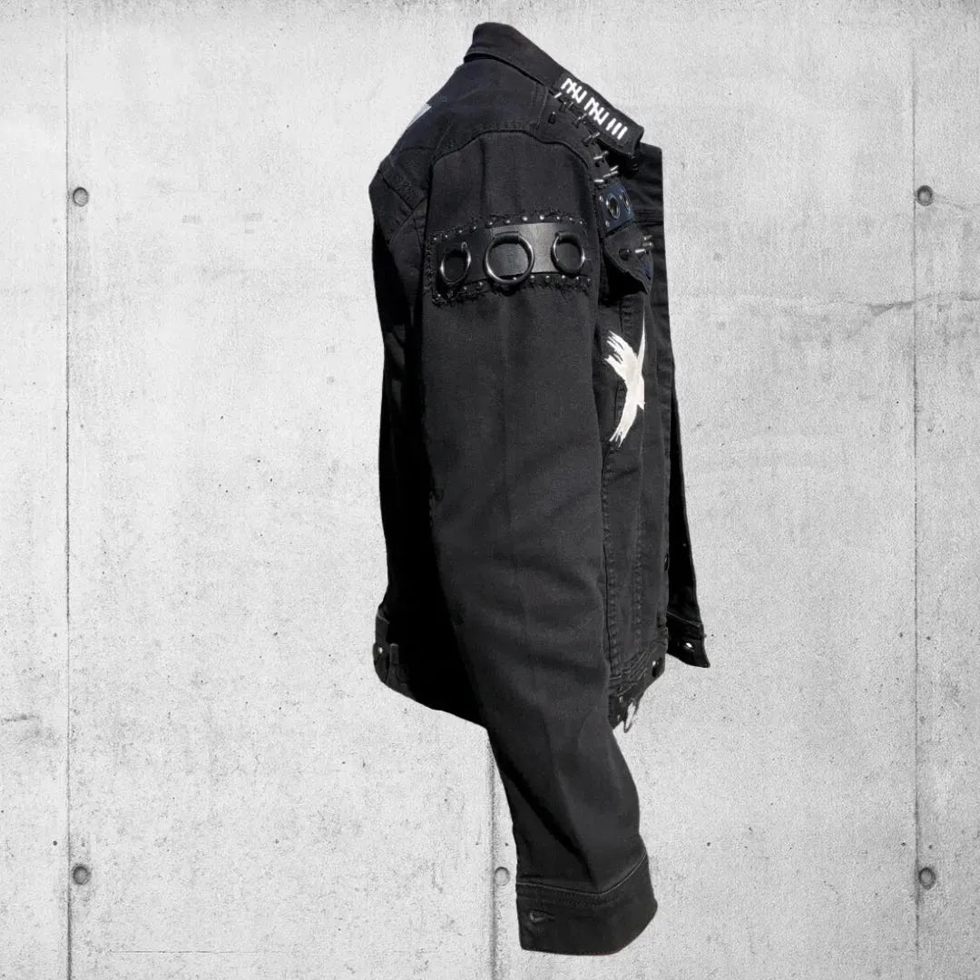 Punk Rock Heavy Metal Battle Jacket (The Forsaken) boomersarepunktoo.com