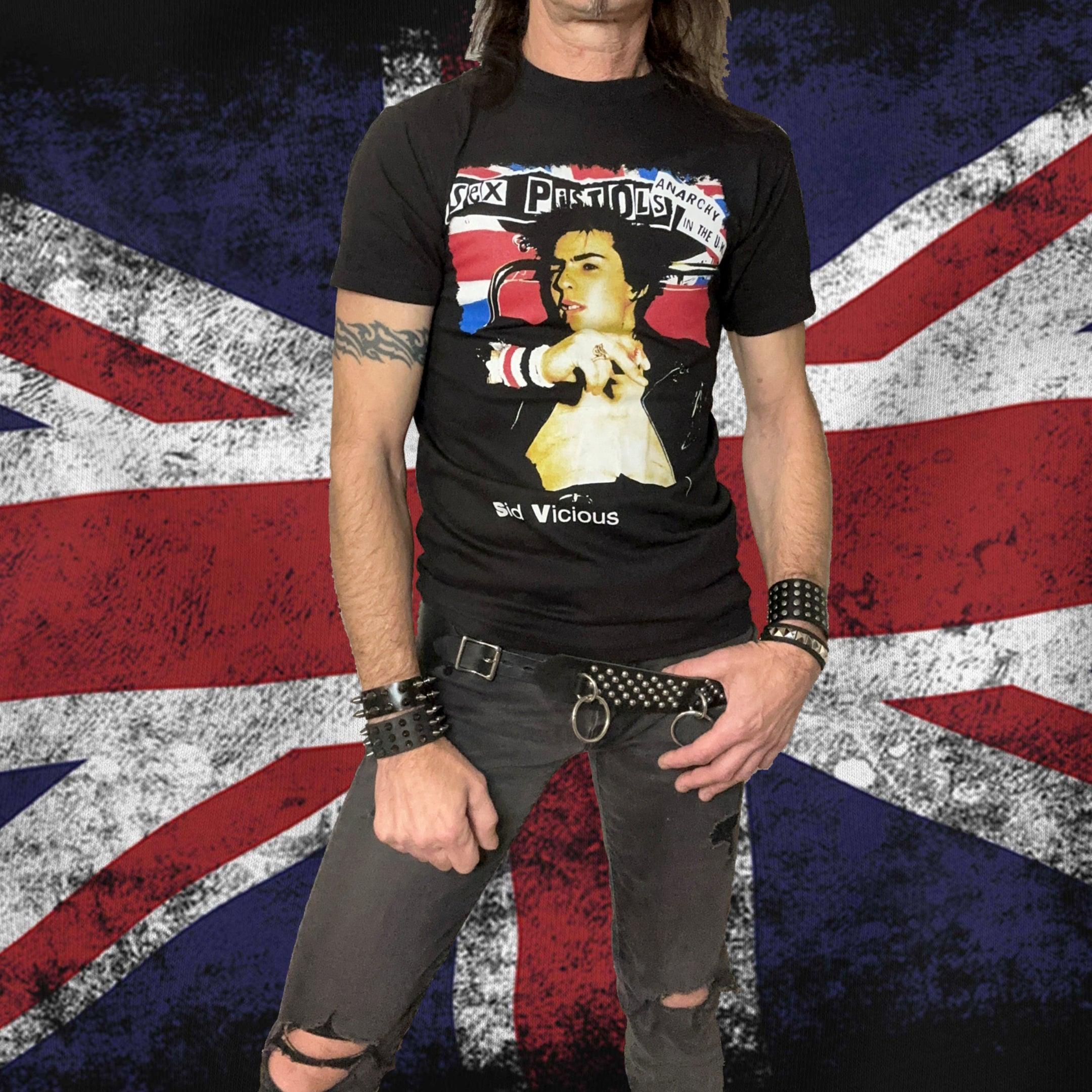 Sid Vicious Sex Pistols UK Punk Tee – Boomers are Punk too