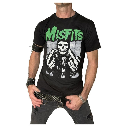 Misfits Crimson Ghost Middle Fingers Tee