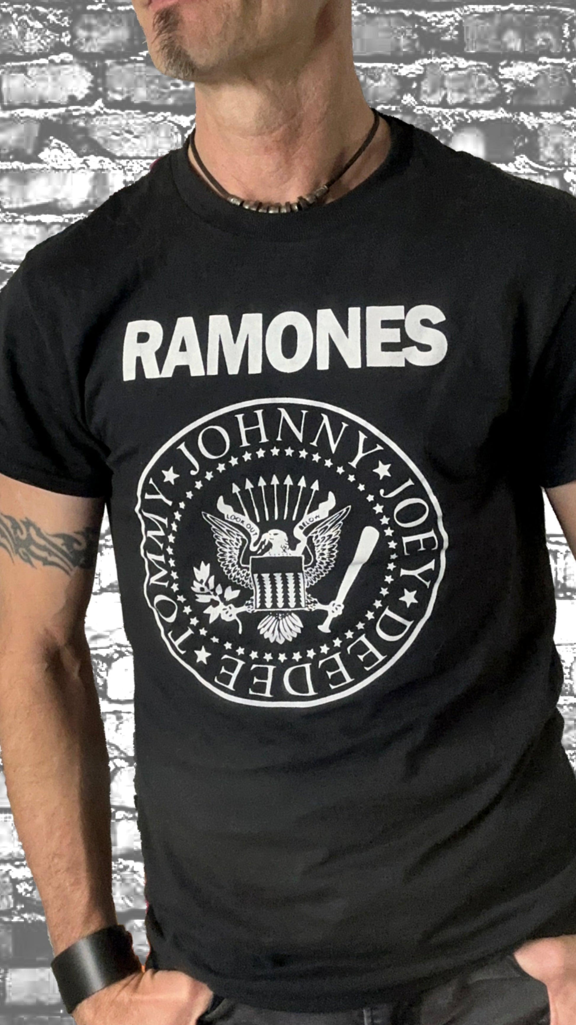 classic-ramones-logo-tee-in-black-or-white-1 - Boomers are Punk too