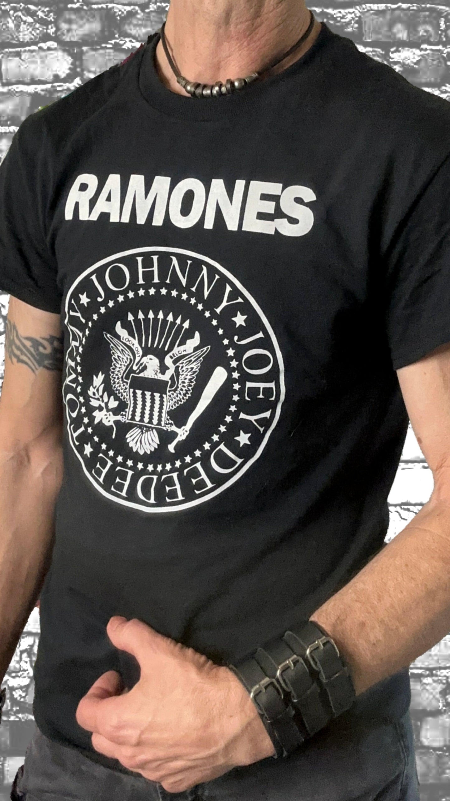 classic-ramones-logo-tee-in-black-or-white-2 - Boomers are Punk too