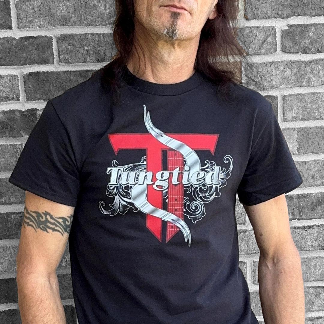 Kansas City's Hard Rock Band Tungtied Official Logo Tee Shirt boomersarepunktoo.com