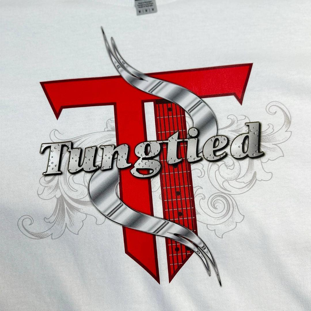 Kansas City's Hard Rock Band Tungtied Official Logo Tee Shirt boomersarepunktoo.com