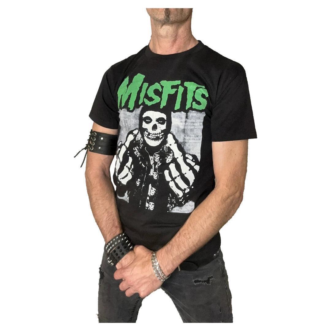 Misfits Crimson Ghost Middle Fingers Tee boomersarepunktoo.com