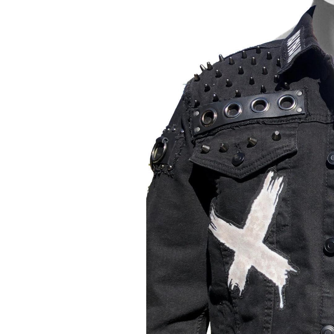 Punk Rock Heavy Metal Battle Jacket (The Forsaken) boomersarepunktoo.com