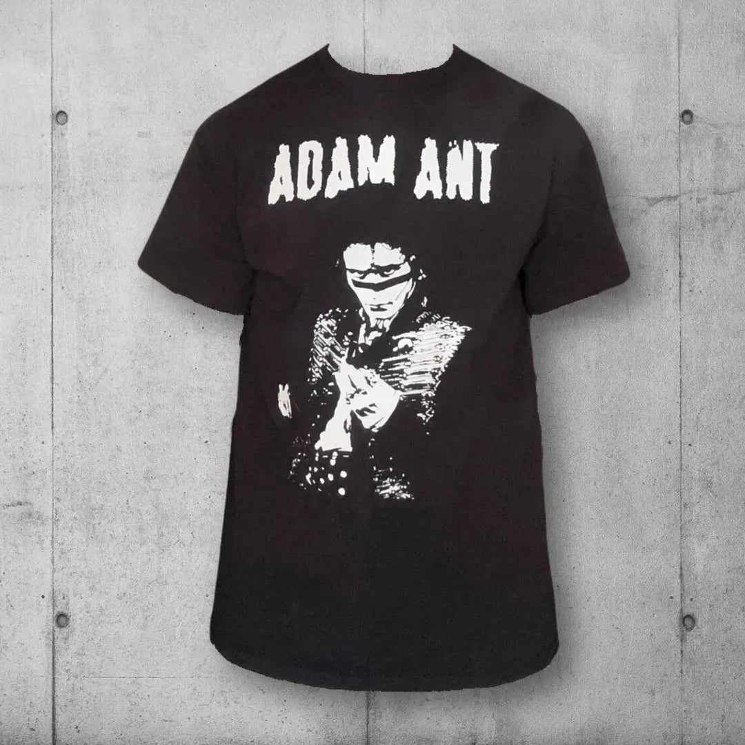 Retro Adam Ant Unisex Tee – Celebrate the 80s Pop Rock Legend! boomersarepunktoo.com