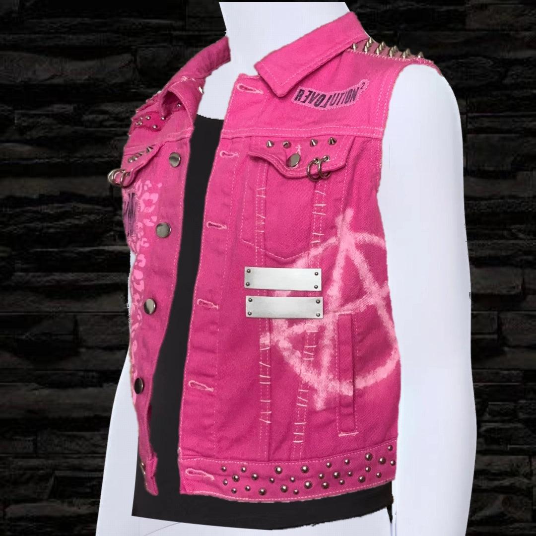 REVOLUTION 2 Women’s Punk Battle Vest boomersarepunktoo.com